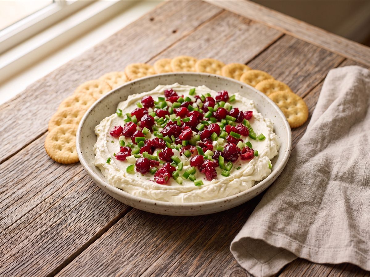 Holiday Cranberry Jalapeño Dip