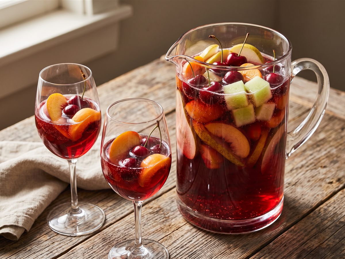 Gaudíesque Sangria