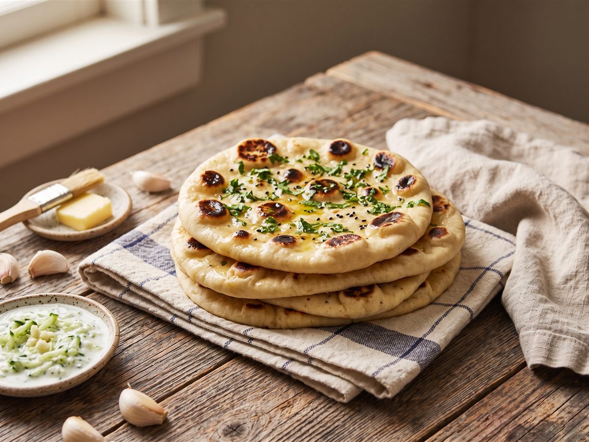 Homemade Naan Bread