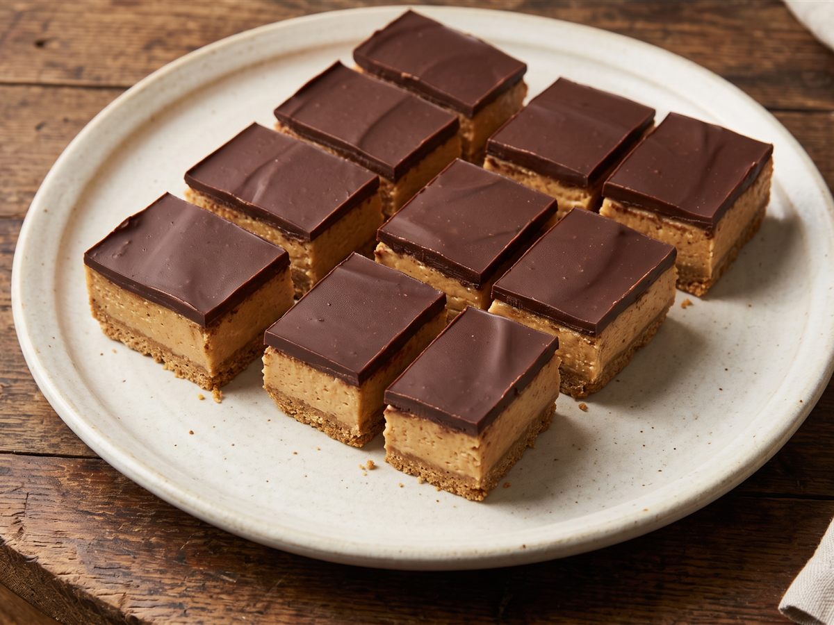Peanut Butter Graham Squares