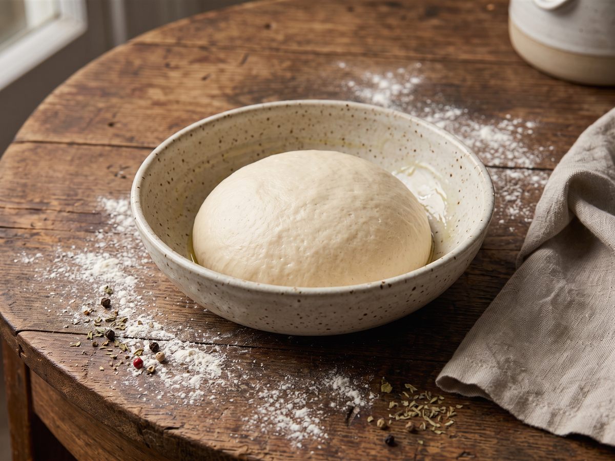 Pizza Dough in 3 Minutes