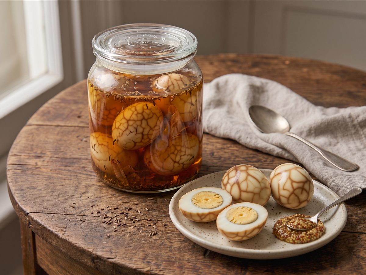 Sol Eier (German Brined Easter Eggs)